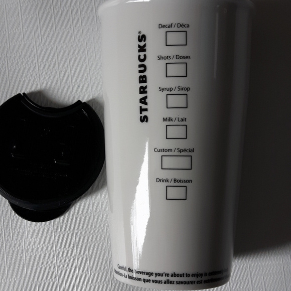 Starbucks LOGO Mug Cup Tumblr with Lid Mermaid - Picture 3 of 4